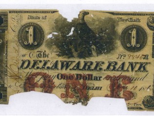 Delaware Bank 1 Dollar Bill