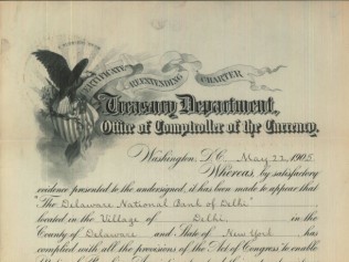 Corporate Existence Extension Document from 1882