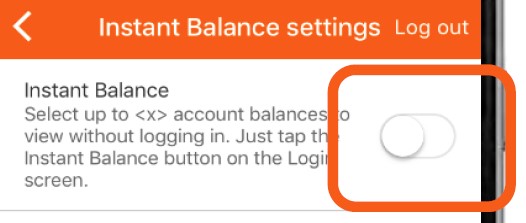 Instant Balance Cheat Sheet
